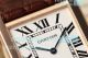 AF Factory Replica Medium Cartier Tank Solo Rose Gold Watch Brown Leather Strap (3)_th.jpg